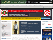 Tablet Screenshot of daglarizcilik.com